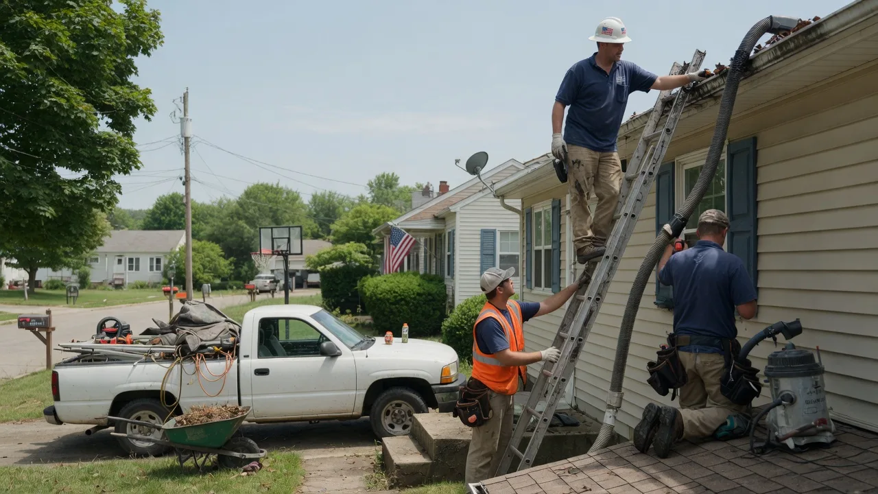 Gutter Installation in Omaha, IL near me